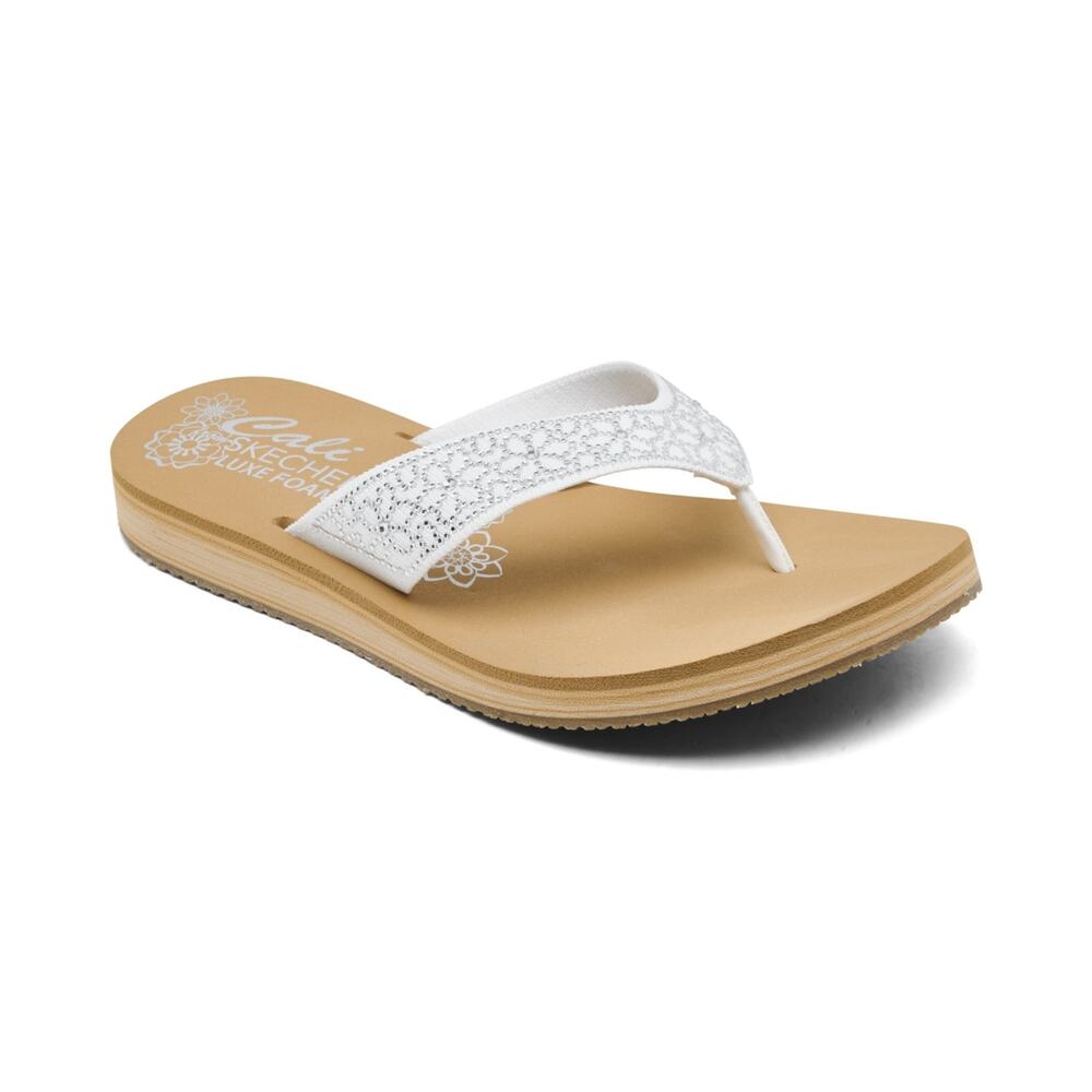 Brand New Skechers Women's Cali Summers Low Thong Sandals Size 9 NWT